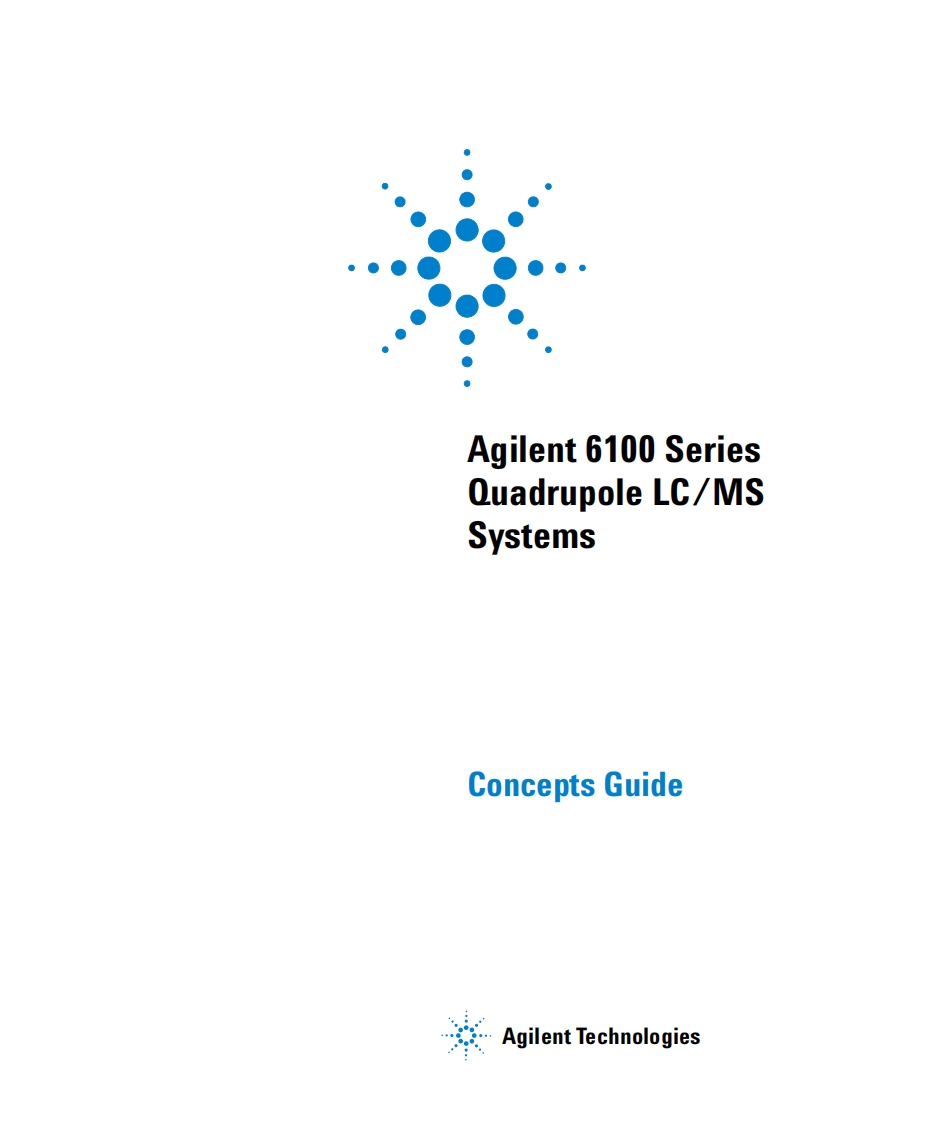 agilent-6100-series-quadrupole-lcms-systems_concepts-操作说明书手册