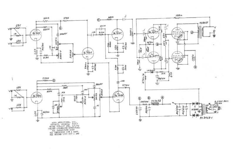 aims_vtb120_producer维修电器原理图说明书手册