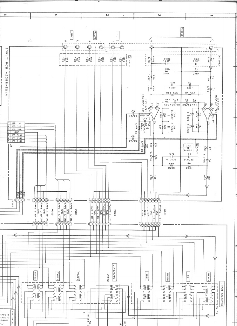 akai-am-37-47sch-维修电器原理图