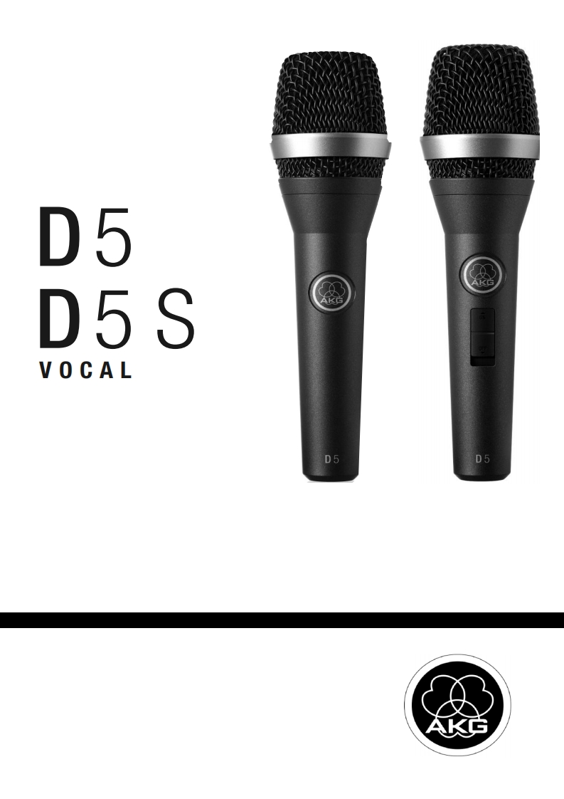 akgD5操作说明书手册