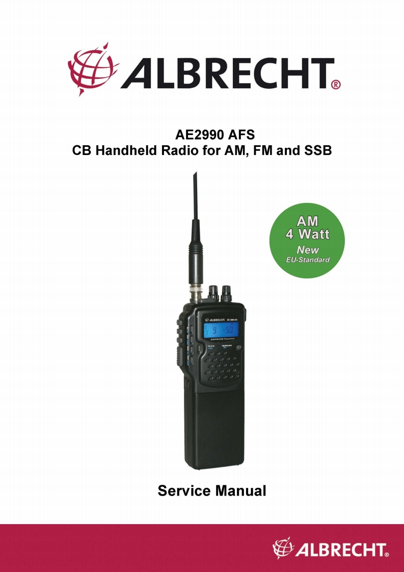 albrecht_ae2990afs_维修手册电器原理图