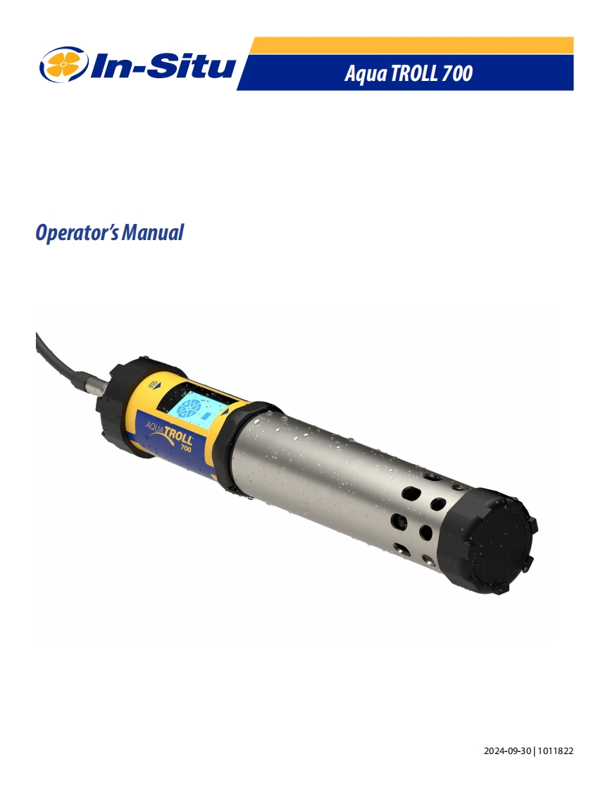 aqua-troll-700-使用说明书手册