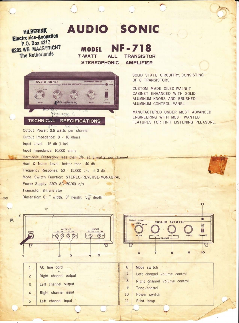 as-nf-718small维修电器原理图
