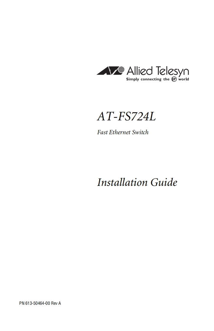 at-fs724l_user_manual操作说明书手册