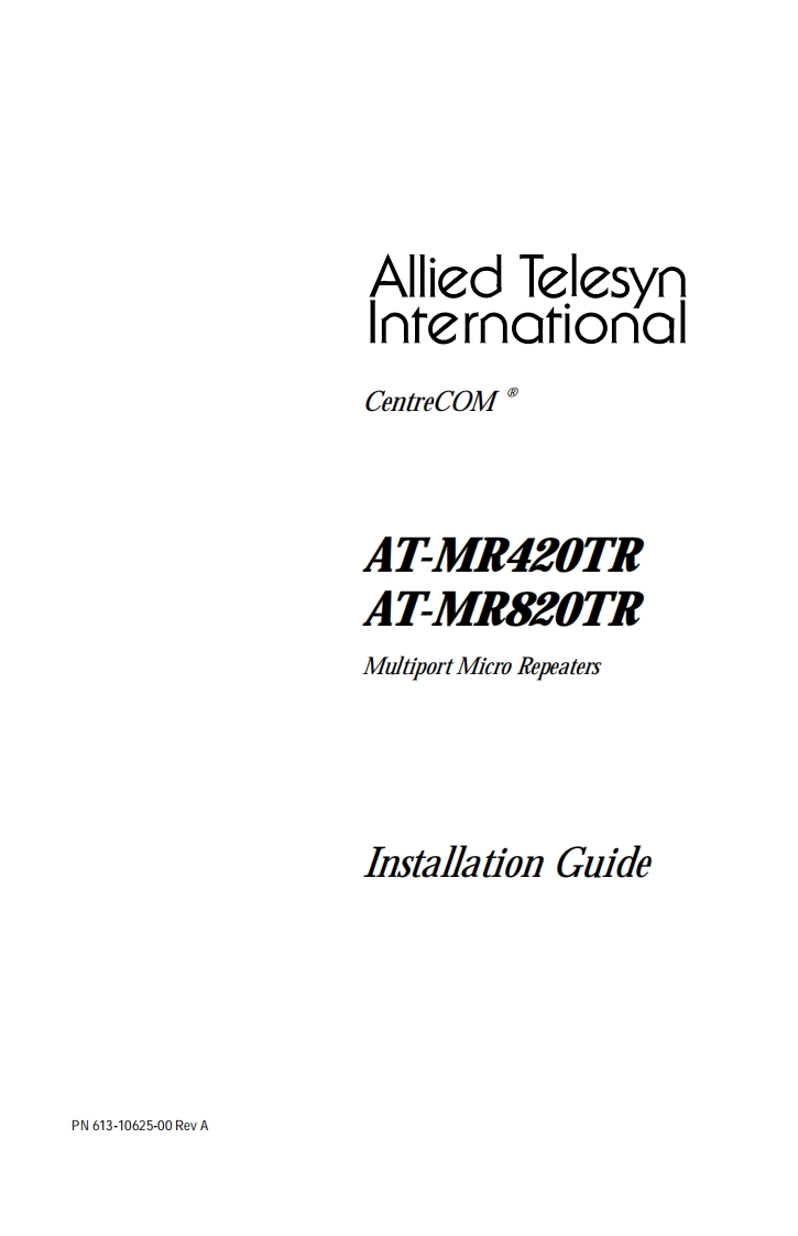 at-mr820t_user_manual操作说明书手册