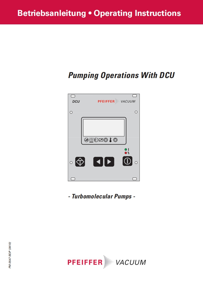 at_man_pfeiffer_turbomolecular_pump_operation_manual操作与维护手册
