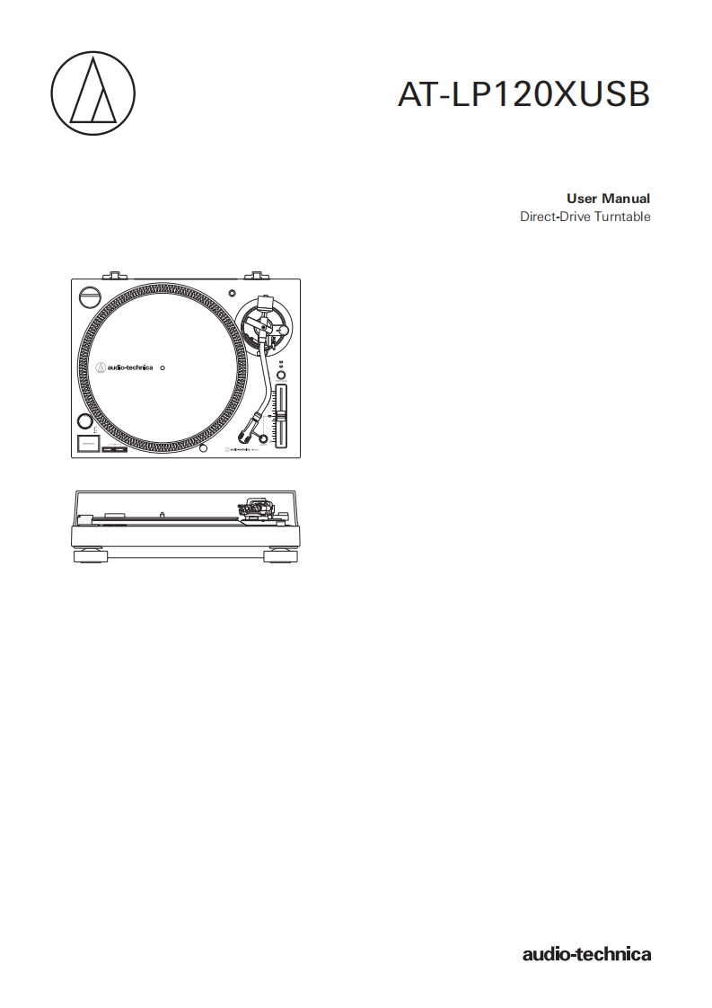 audiotechnicaATLP120XUSB操作说明书手册