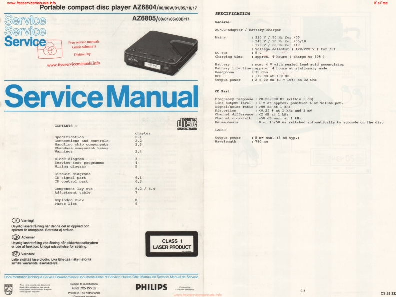 az6804-service-manual维修手册