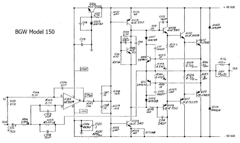 bgwmodel150schema维修电器原理图