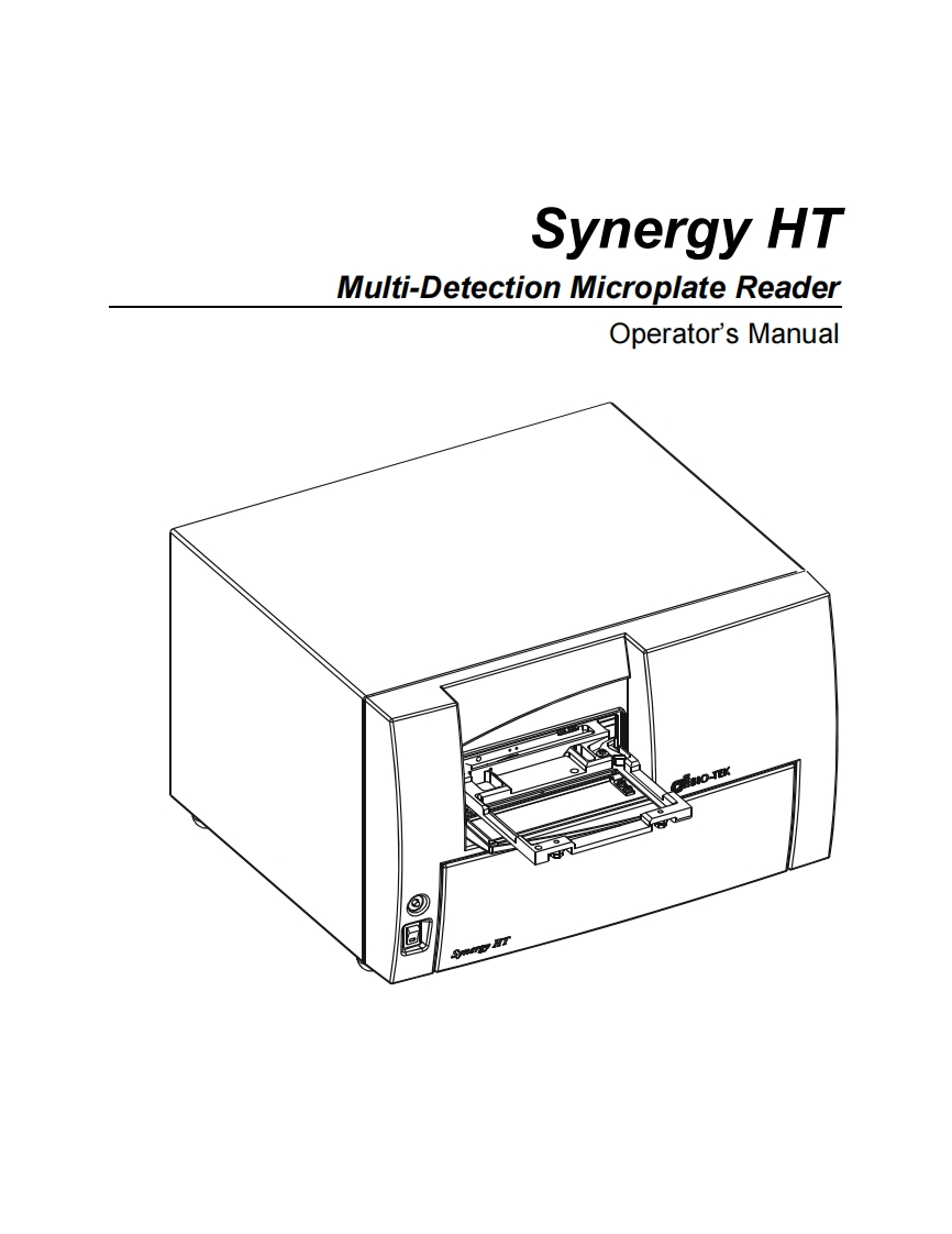 biotek-synergy-ht-multidetection-microplate-reader_操作说明书手册