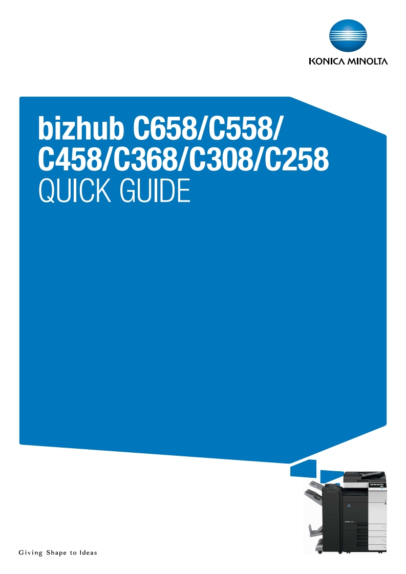 bizhub-c658-c558-c458-c368-c308-c258-操作说明书手册