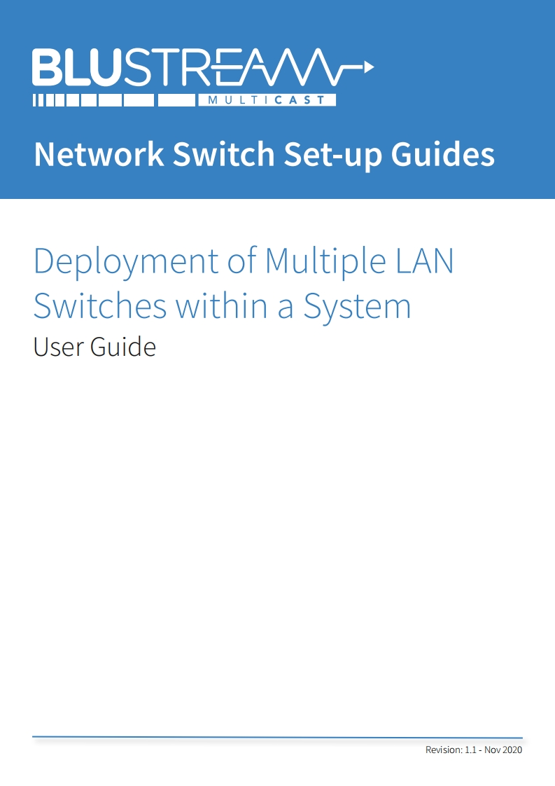 blustreamIP50HDTX-IP50HDRX操作说明书手册