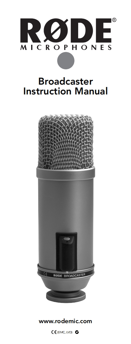 broadcaster_product_操作说明书手册