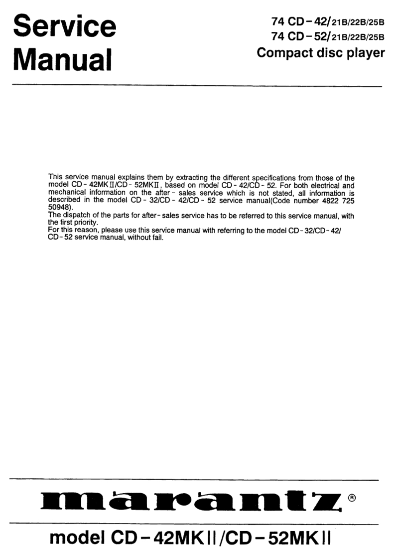 cd42_52_mkii_service维修电器原理图