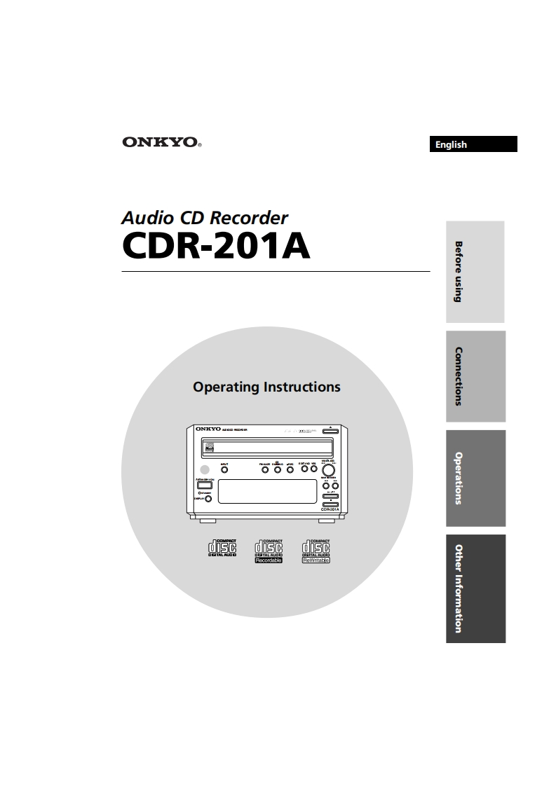 cdr-201a_用户使用说明书手册_e