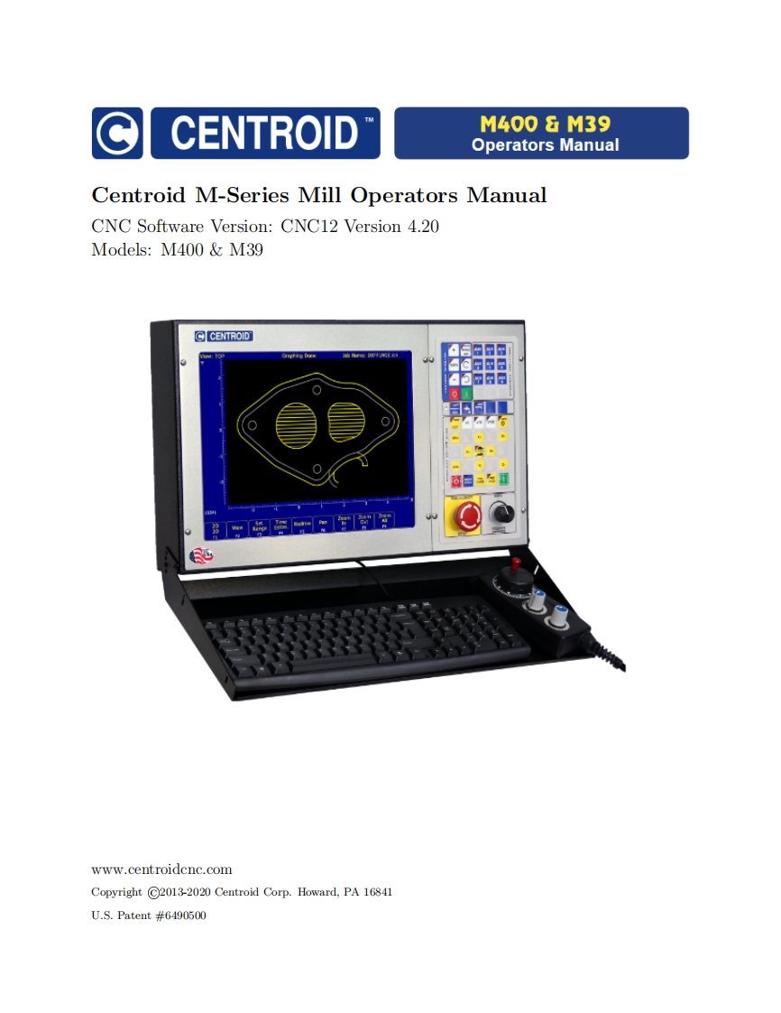 centroid-cnc12-oak-allinone-mill-安装调试说明书手册-v4.20