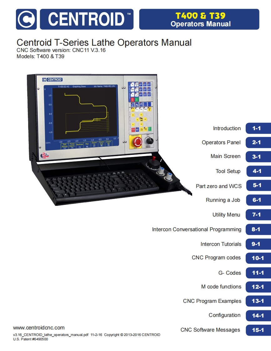 centroid_v3.16_lathe_operator_安装调试说明书手册