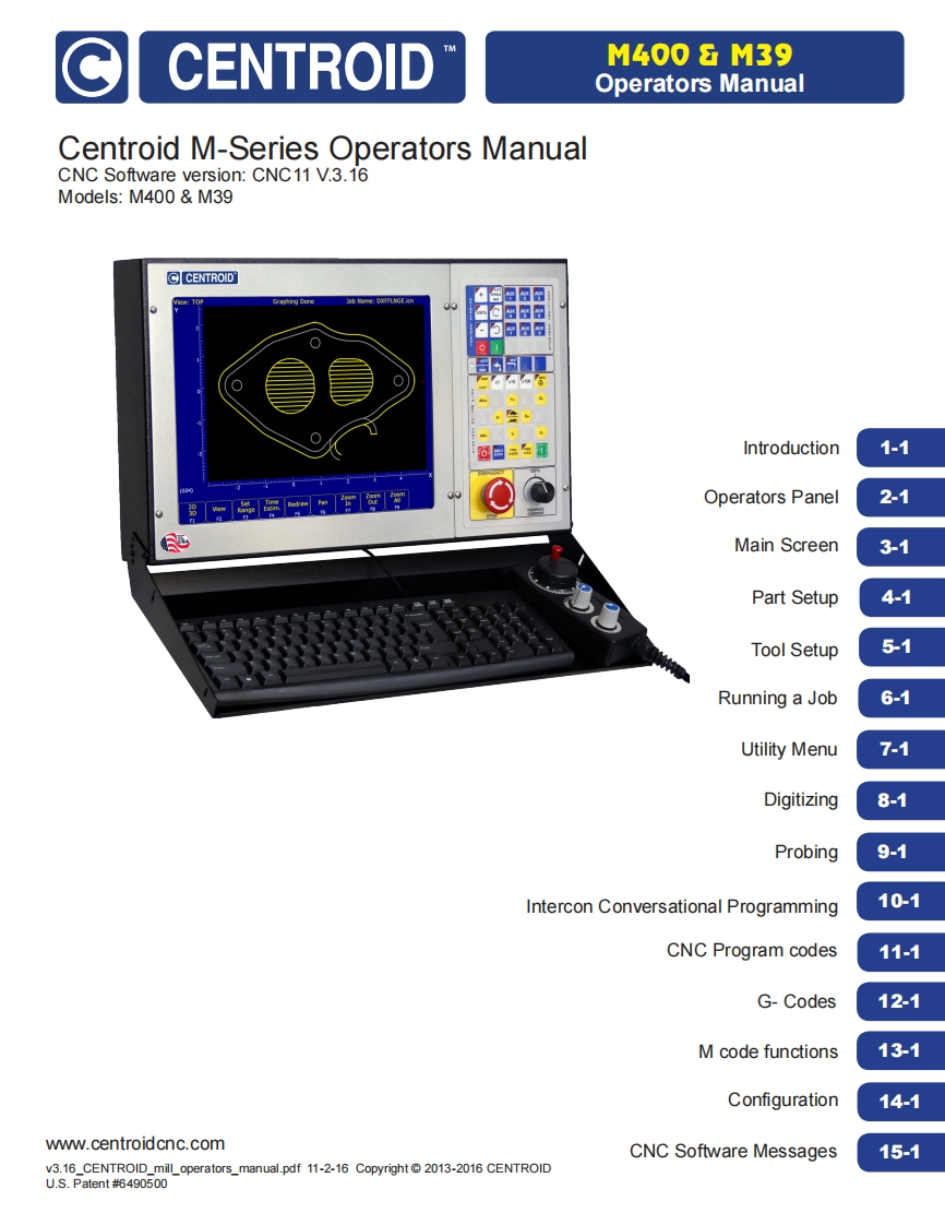 centroid_v3.16_mill_operator_安装调试说明书手册