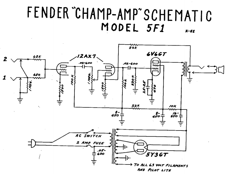 champ_5f1_schem维修电器原理图说明书手册