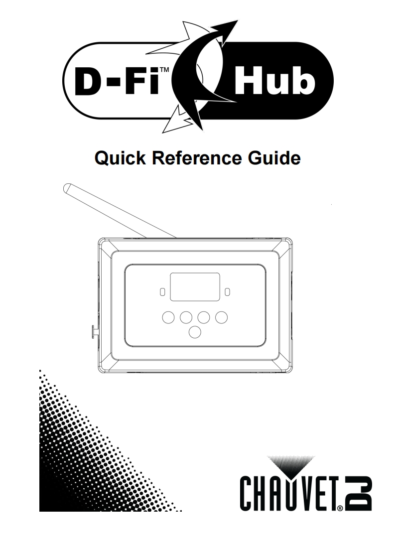 chauvetDFIHUB操作说明书手册