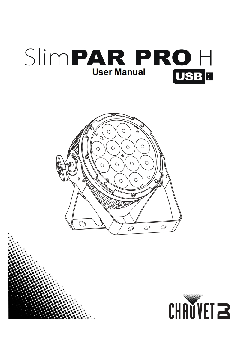 chauvetSLIMPARPROHUSB操作说明书手册