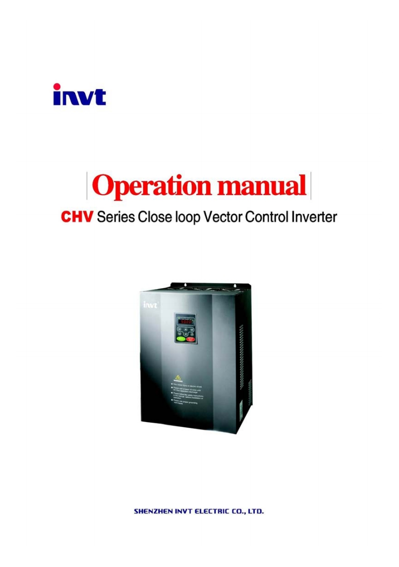 chv100-user-操作说明书手册