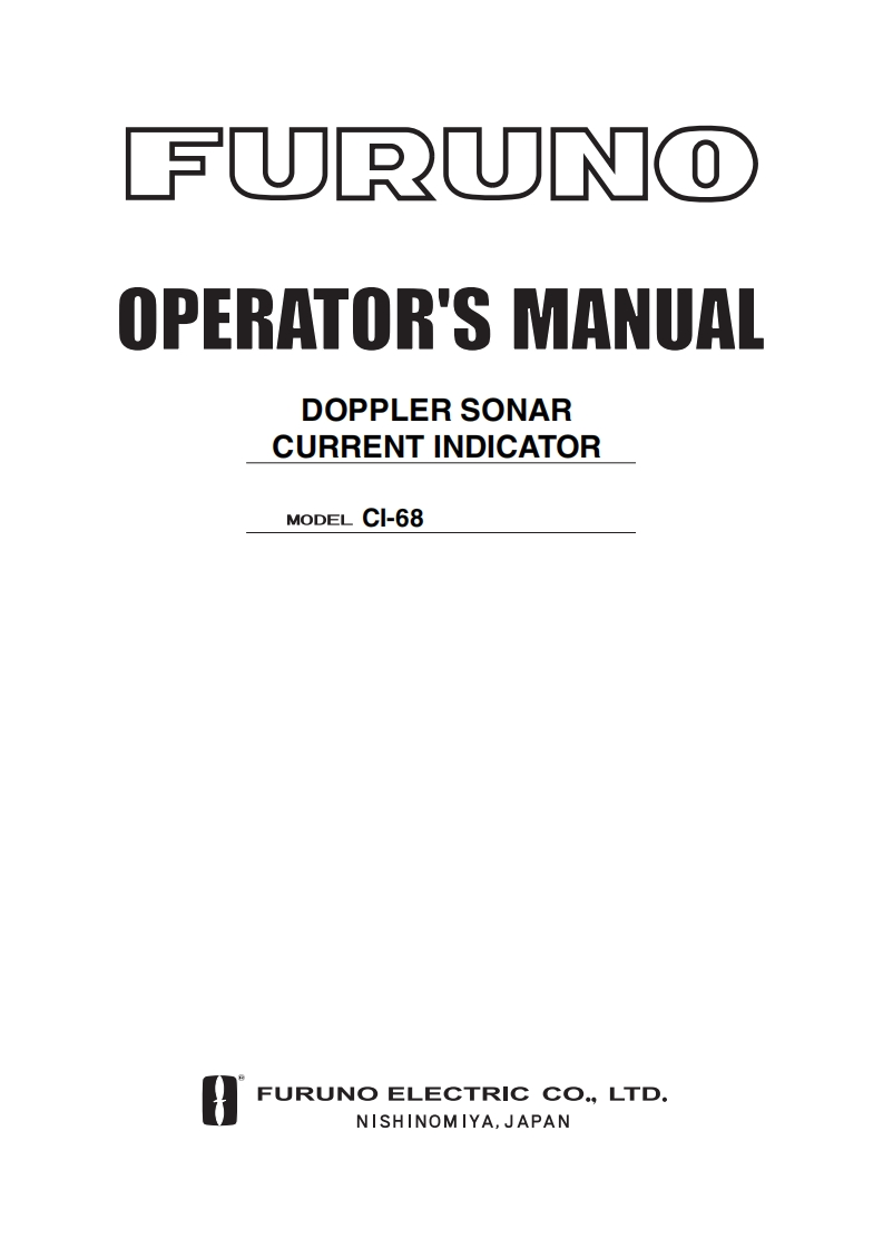 ci68操作说明书手册