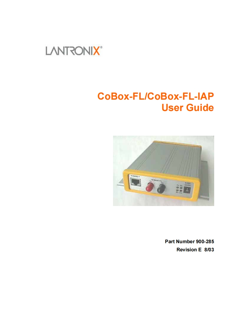 cobox-fl_user_manual操作说明书手册