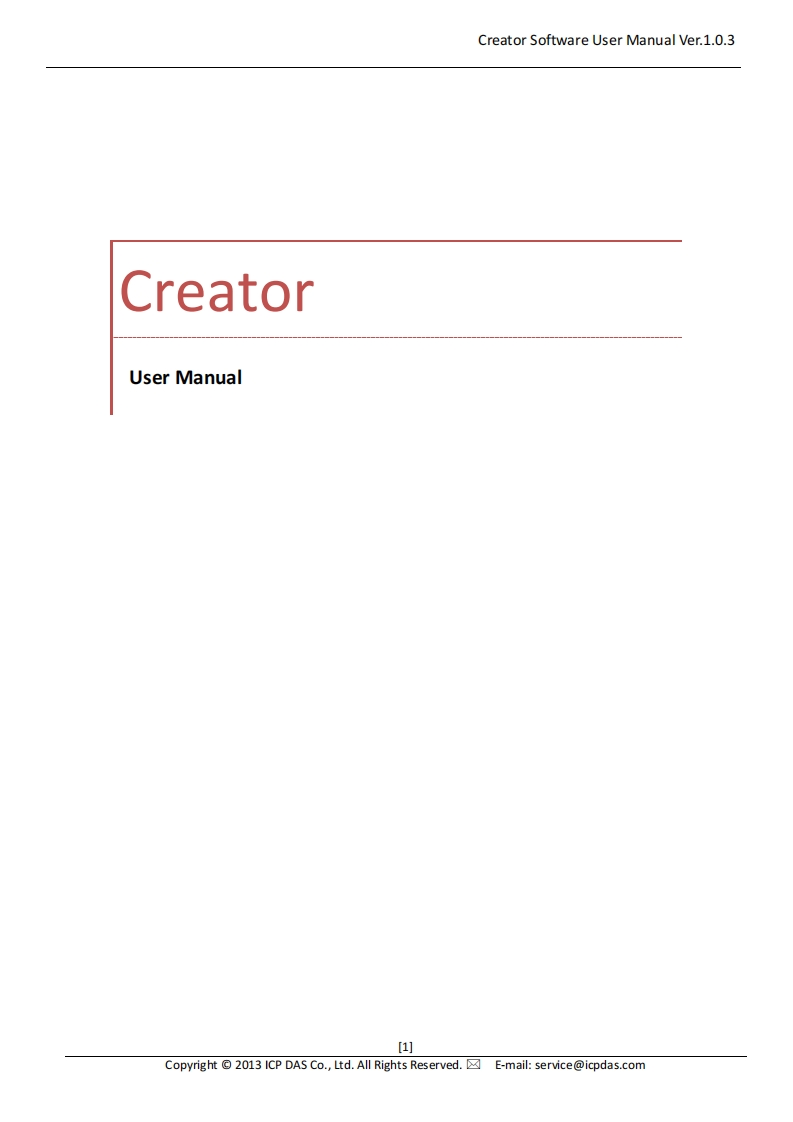creator_用户操作说明书手册_1_0_3_英语(1)