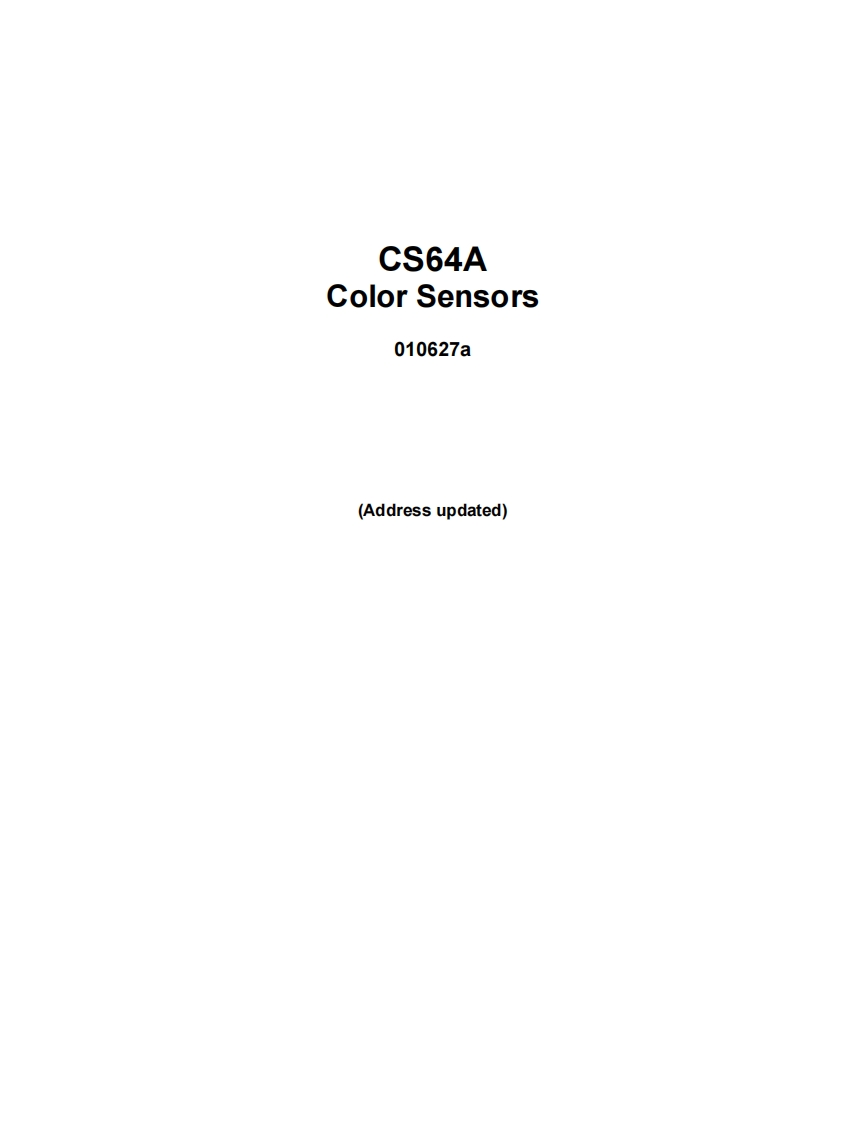 cs64a_标准操作说明书手册