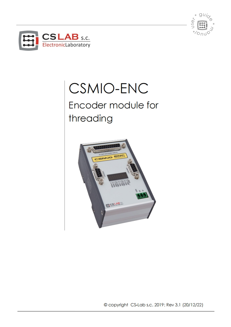 csmio-enc-rev31-en操作说明书手册