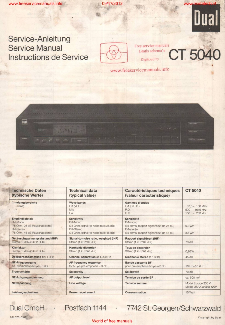 ct5040维修电器原理图