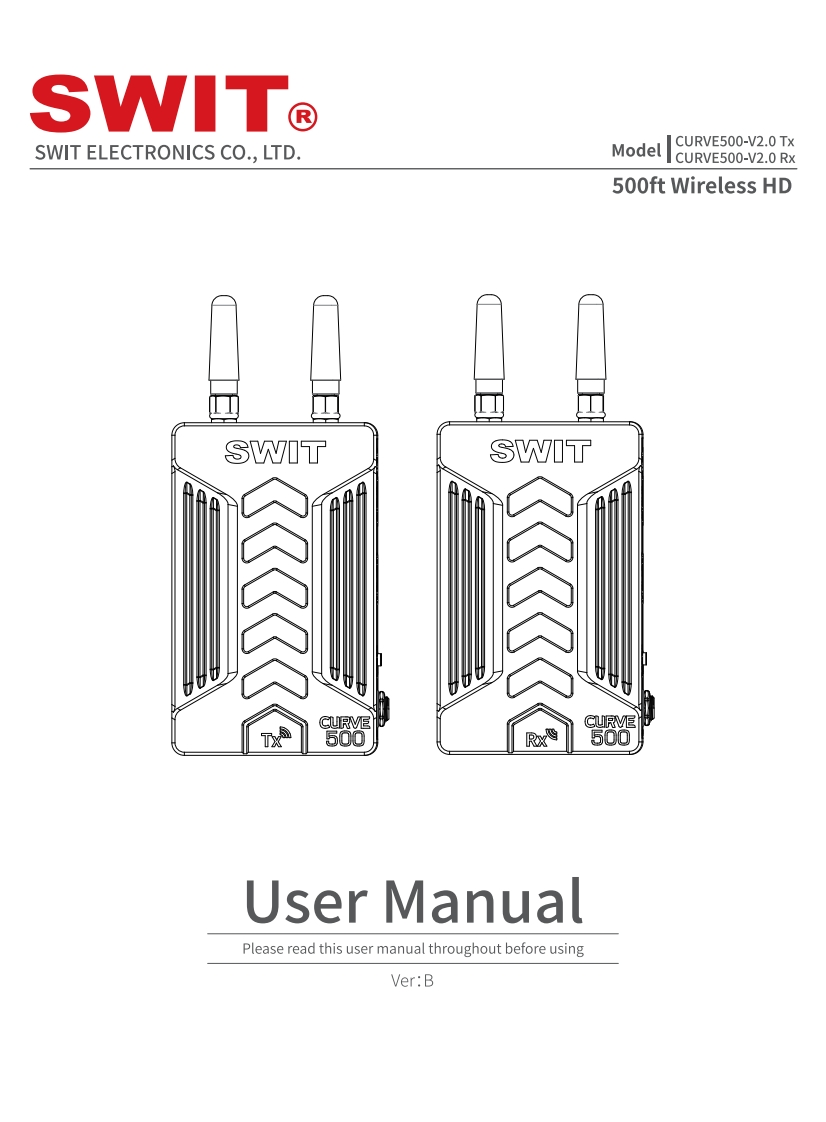 curve500_操作说明书手册