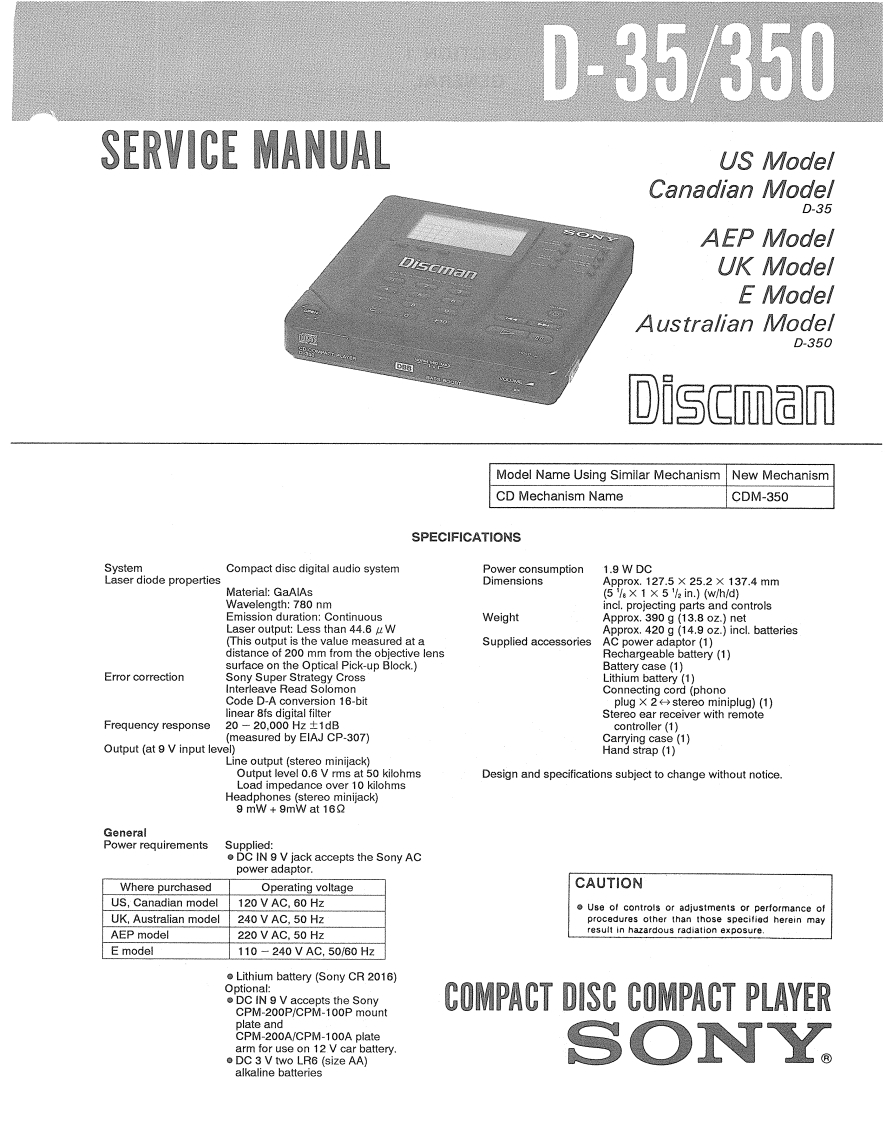 d350-service-manual维修手册