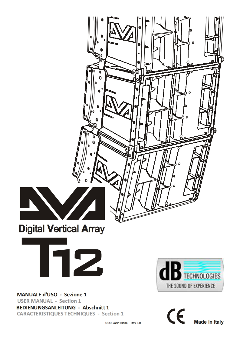 dbtechnologiesDVAT12操作说明书手册