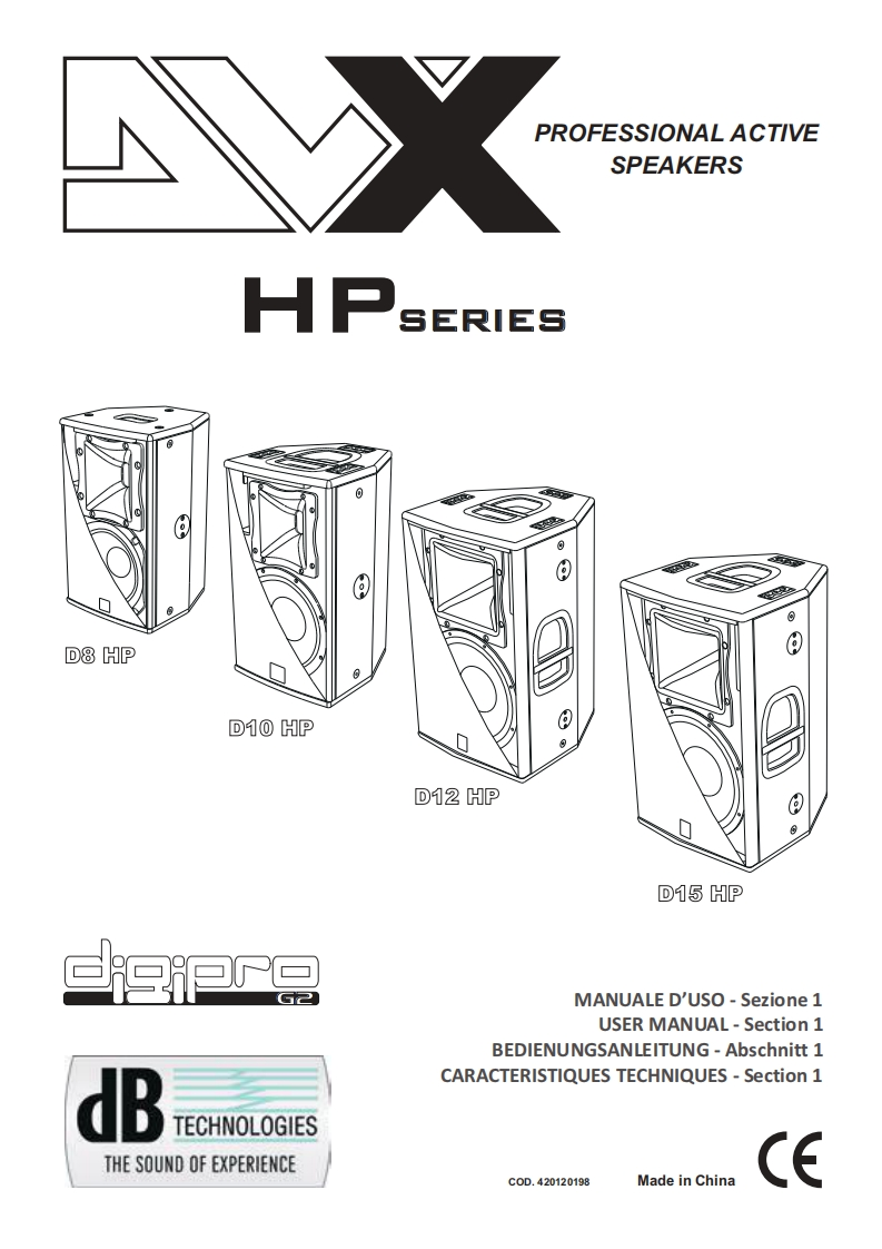 dbtechnologiesDVXHP操作说明书手册
