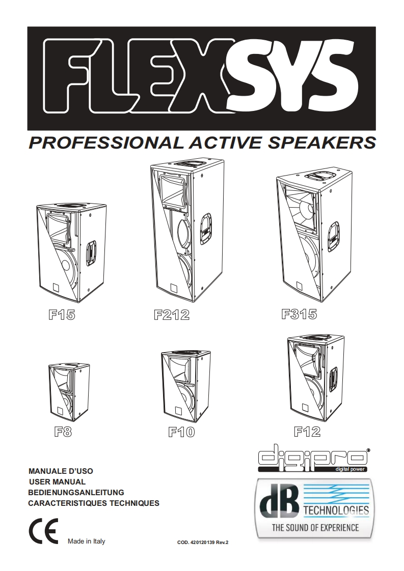 dbtechnologiesFLEXSYS操作说明书手册