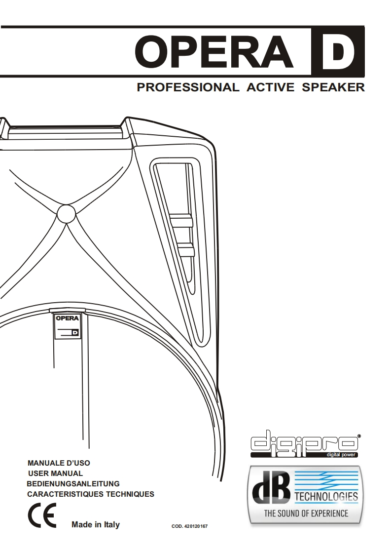 dbtechnologiesOPERAD操作说明书手册