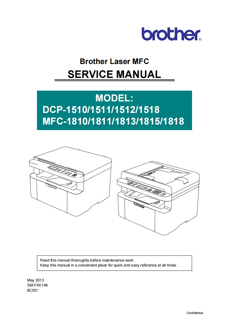 dcp1510dy打印机维修手册