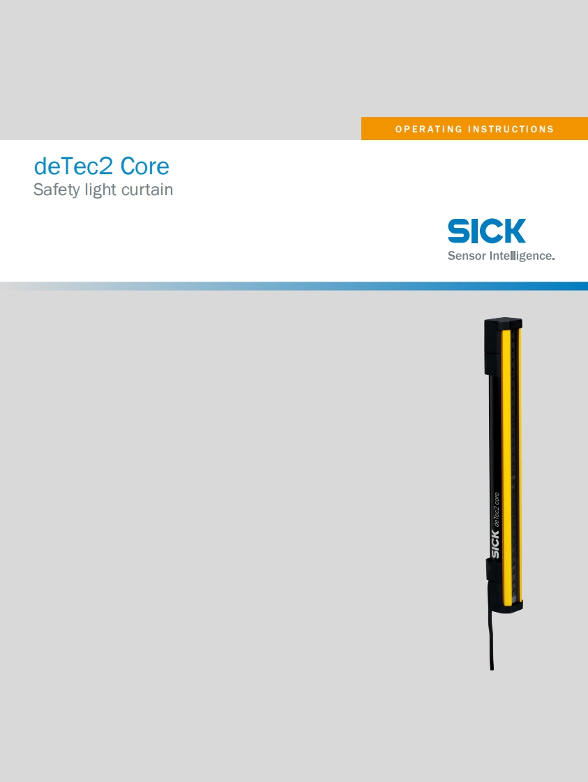 deTec2operating使用说明书手册