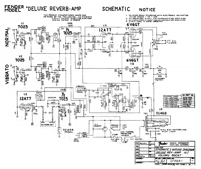 deluxe_reverb_boost_schem维修电器原理图说明书手册