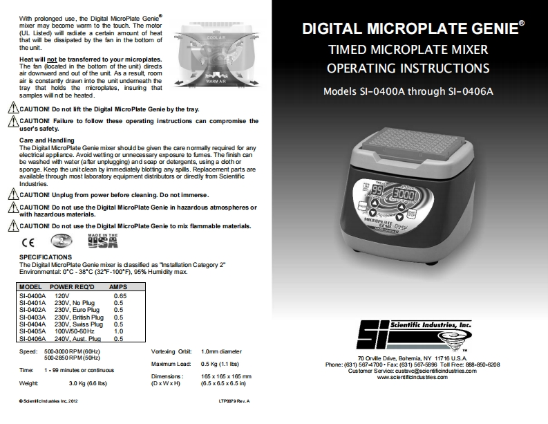 digitalmicroplate-操作说明书手册
