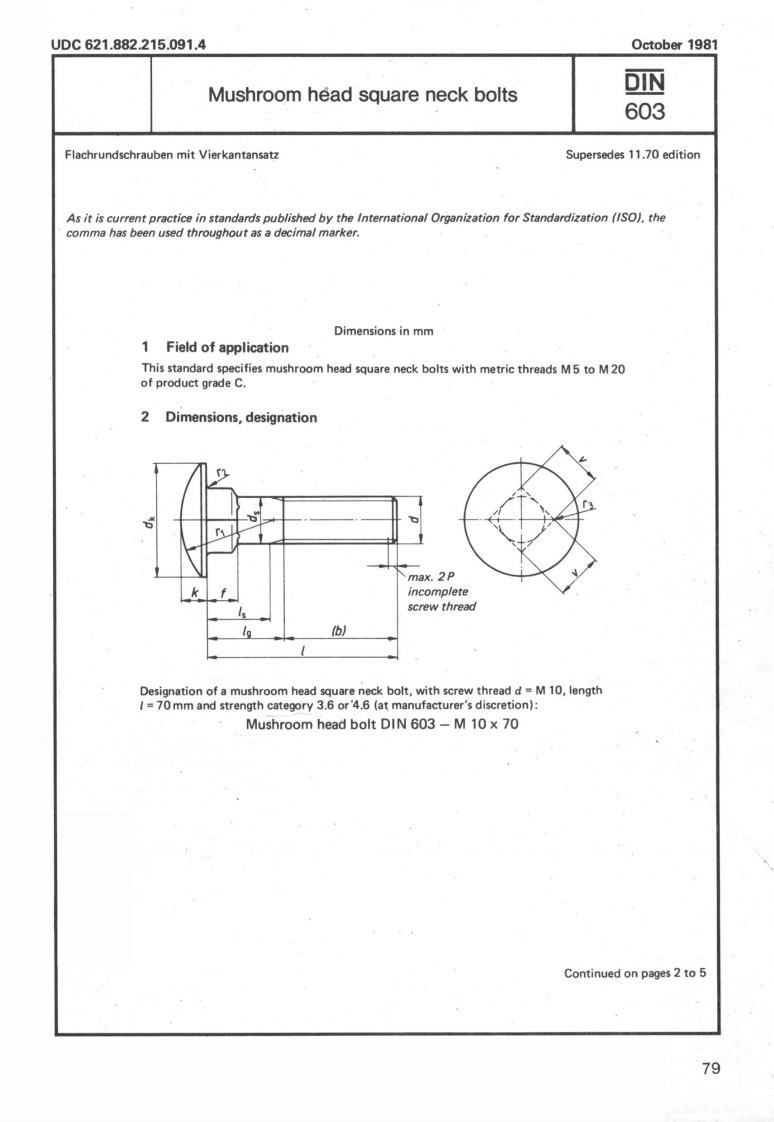 din-603-bolts现行标准规范
