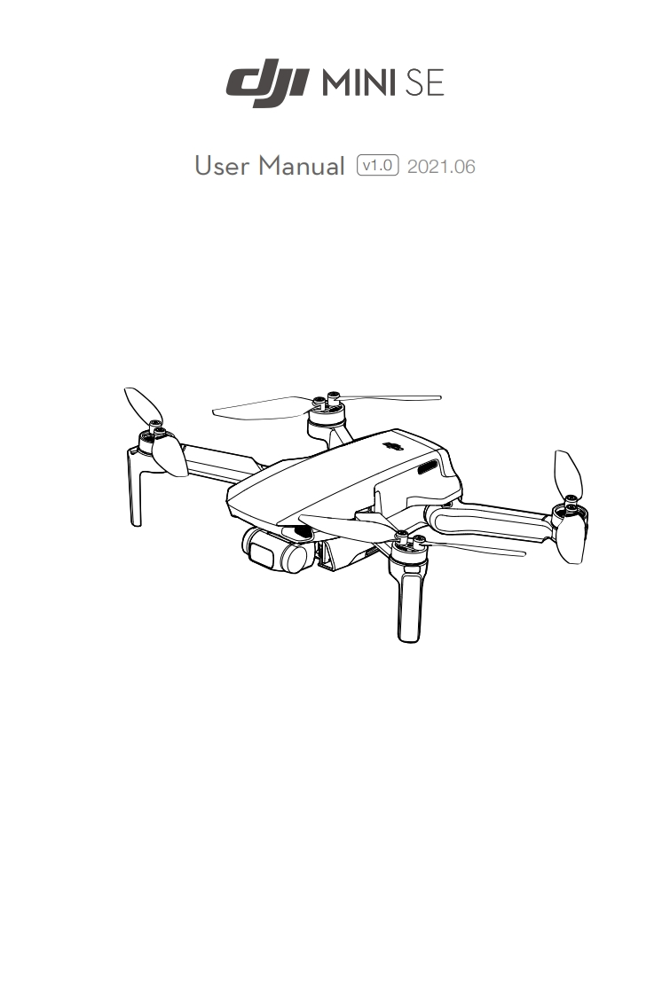 dji-mini-se-camera-drone-使用说明书手册-pdf-manual-how-to