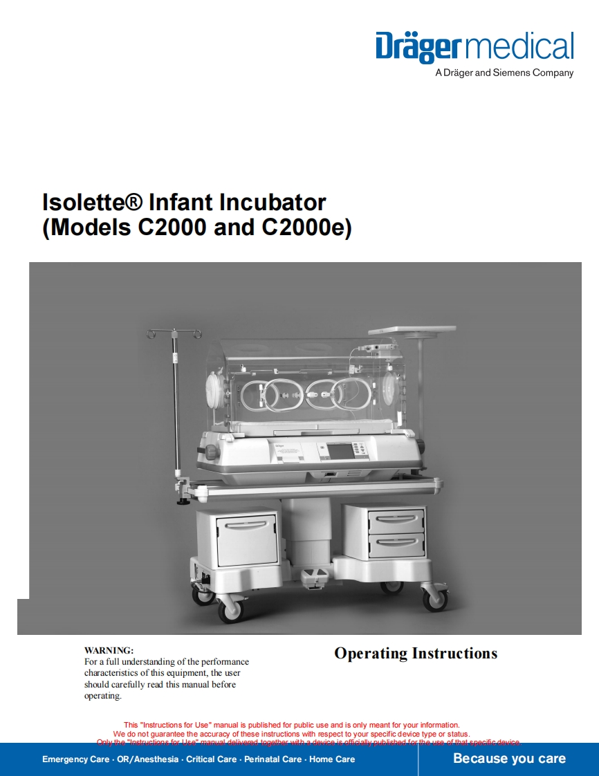 drager-c2000-使用说明书手册