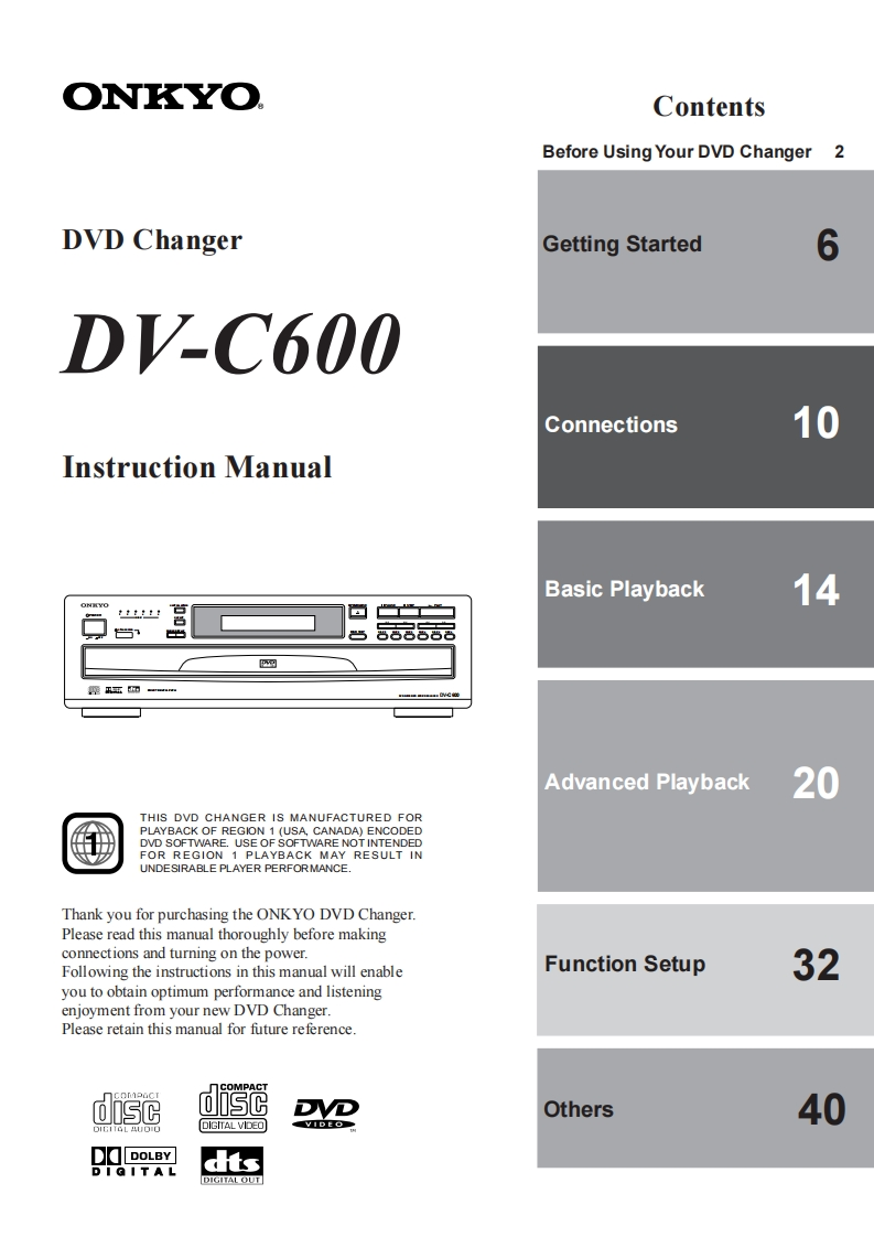 dv-c600_用户使用说明书手册_e