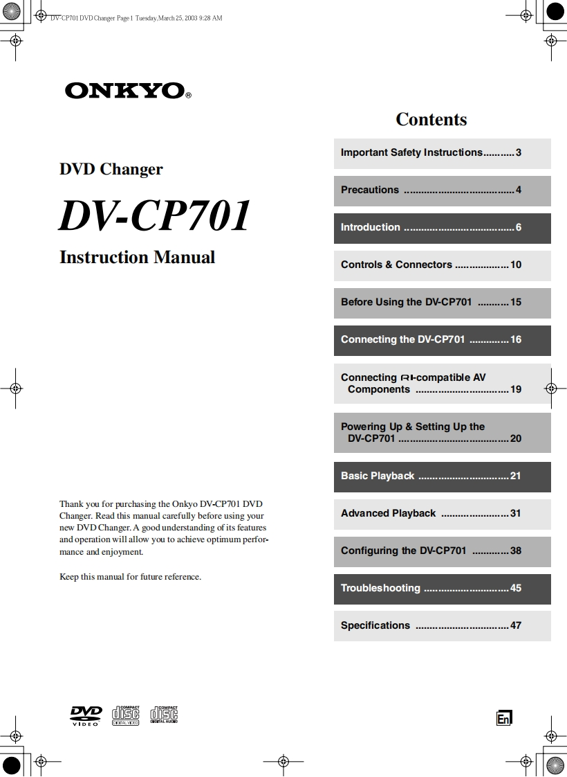 dv-cp701_用户使用说明书手册_e