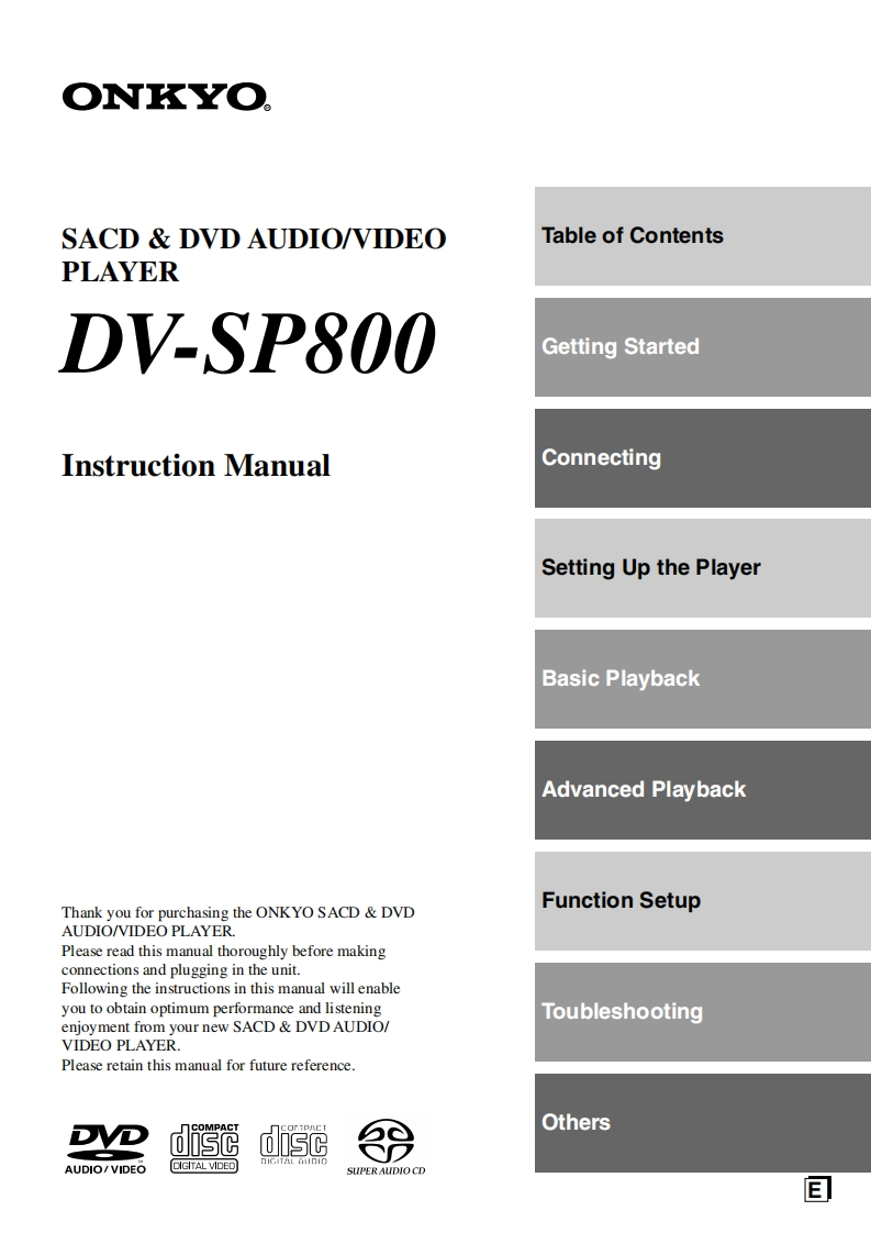 dv-sp800_用户使用说明书手册_e