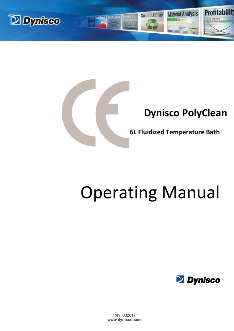 dynisco_polyclean_操作说明书手册_6L