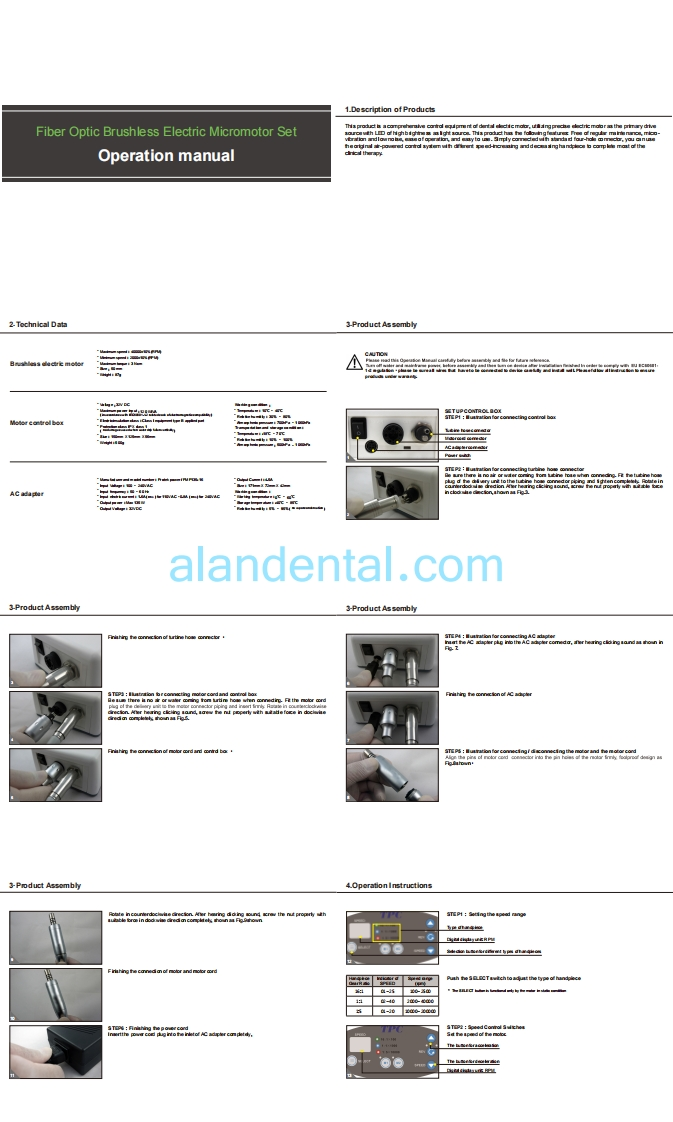 eTornado-countertop-Electric-motor-manual